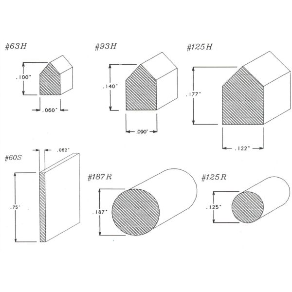 Round Support Rod Full Types Wire Wrap Screenfor Liquid / Gas / Solid Filtration