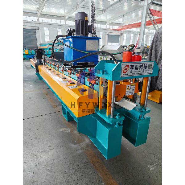 460 Roofing Ridge Cap Roll Forming Machine with Servo Control for High Efficiency and Low Maintenance