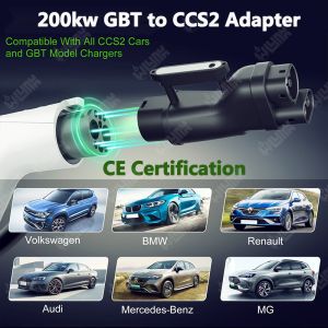 Olink EV Fast Charging Plug Ip55 DC Charging EV Adapter Connector GBT to Ccs2 Dc