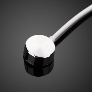 COMER acrylic u-shaped security counter display stand for tablet with alarm