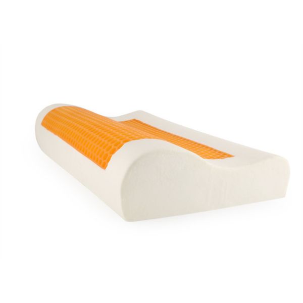 Breathable Memory Foam Neck Pillow Slow Recovery Ergonomic Cooling 50D Foam