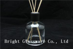  Glass Empty Reed Diffuser Bottle With Diffuser Rattan Manufactures