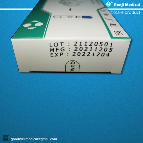 Quality Colloidal Gold Antigen Rapid Testing Kit , Nasal Swab Sars-Cov-2 Ag Test Kit for sale