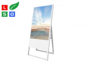  Freestanding 43Inch HD Lcd Advertising Board For Clothing Shop Manufactures