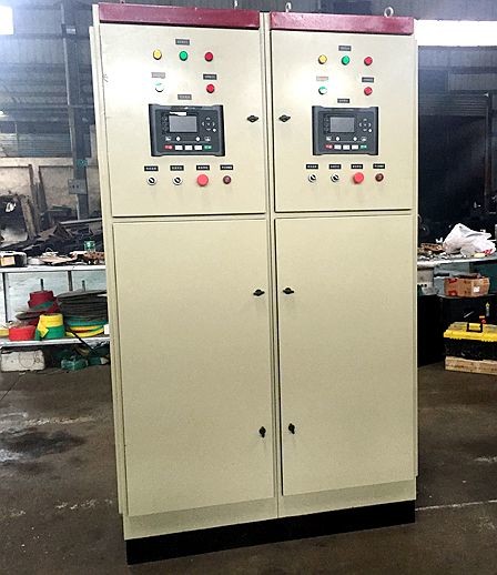Quality Synchronous Control Panel With Two 800 Amps Air Breakers And Indication Lights for sale