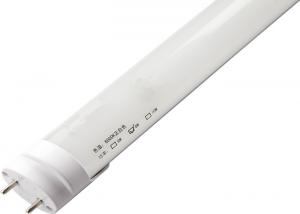  3000K LED Tube Light Bulbs 18 Watt 1200mm With Glass PC Easy Installation Manufactures