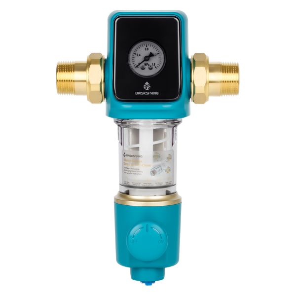 Compact 1.08KG Water Pre Filter with Clog-Resistant Design and Full-System