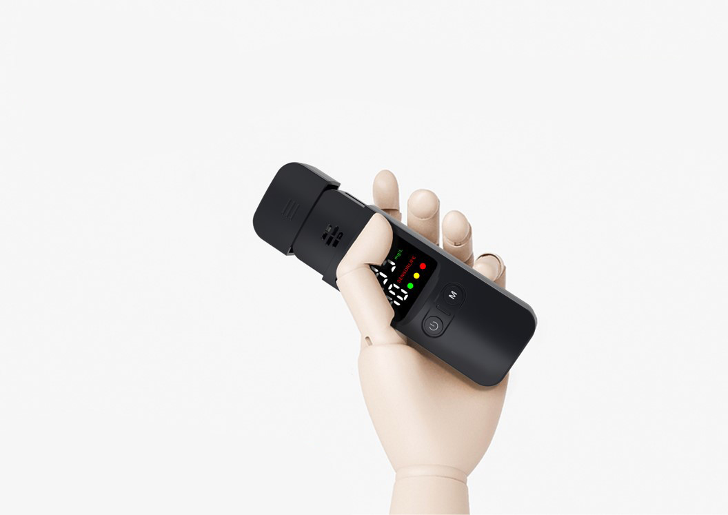Portable Semiconductor Breath Alcohol Tester Analyzer New Design