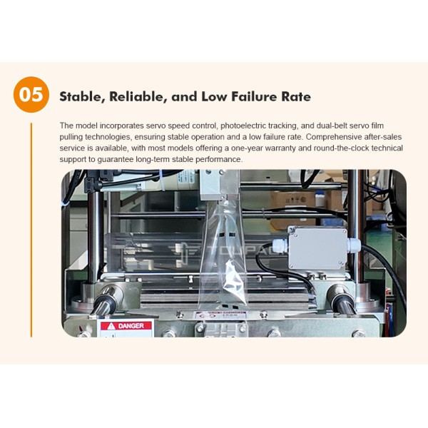Intelligent Vertical Packaging Machine with Advanced Algorithm and Ultra-Fast Sealing Technology