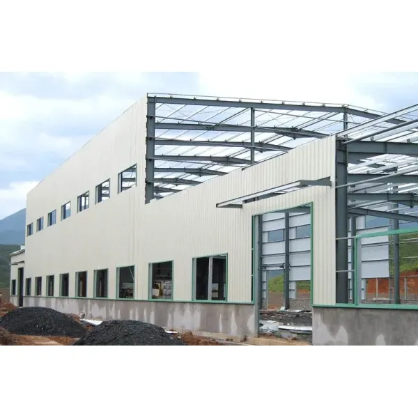 High Strength Prefab Steel Frame Warehouse Building Construction Structural Medicinal Storage