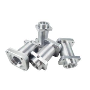 Custom Precision Plastic CNC Machining Components with Chrome Finish