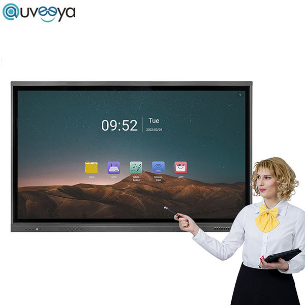 Quality 4k Multi Screen Sharing Interactive Digital Board Electronic Whiteboard For Teaching for sale