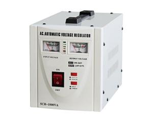  AC Voltage Stabilizer , 1000VA Relay Type Automatic Stabilizer / Voltage Regulator For Refrigerator Manufactures