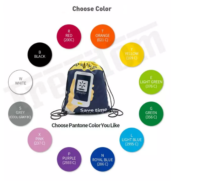 Waterproof 70 Micron PE Drawstring Storage Bags