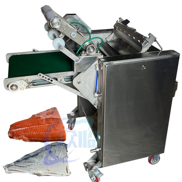 Mullet Processing And Peeling Machine Fish Factory Processing, Scaling, Peeling