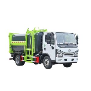 Self Loading and Unloading Garbage Transport Vehicle with Diesel Cleaning