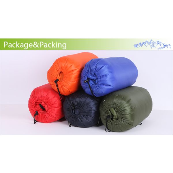 Premium Warm Lightweight Envelope Sleeping Bag(HT8001)