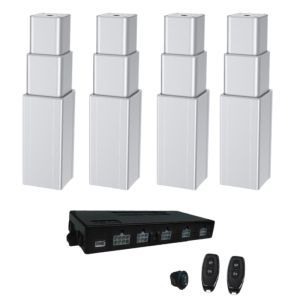 Industrial Applications 6000N Lifting Actuators 4-Channel Adjustable Column Sync Control Kit