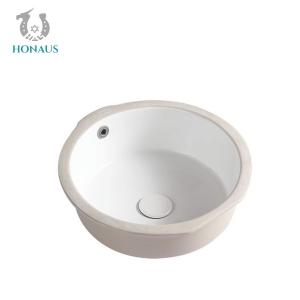 China Streamlined Inset Bathroom Sink Bowl Undercounter Bathroom Basin OEM on sale