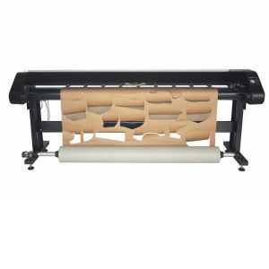 HP-GL CAD File Format Vertical Inkjet Cutting Plotter With 125-220cm Width