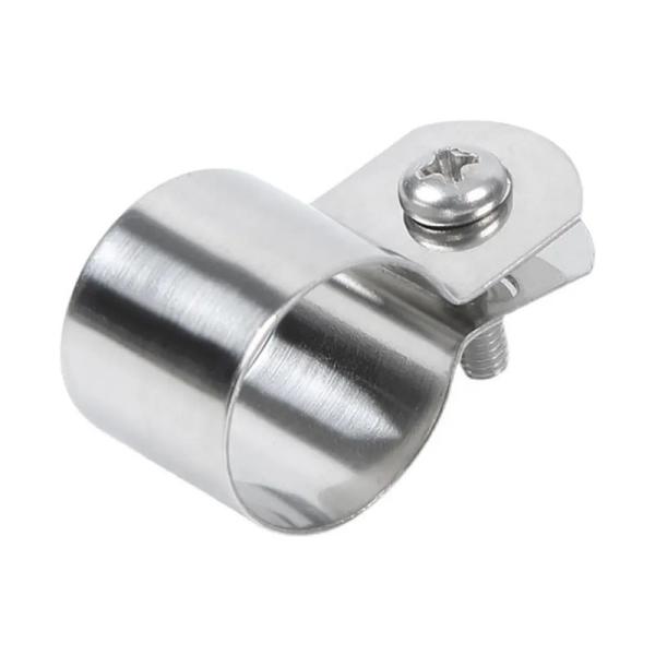 Quality Non Rusting  2 Hole Galvanized Pipe Strap Clamp Electrical Pipe Hangers OEM for sale