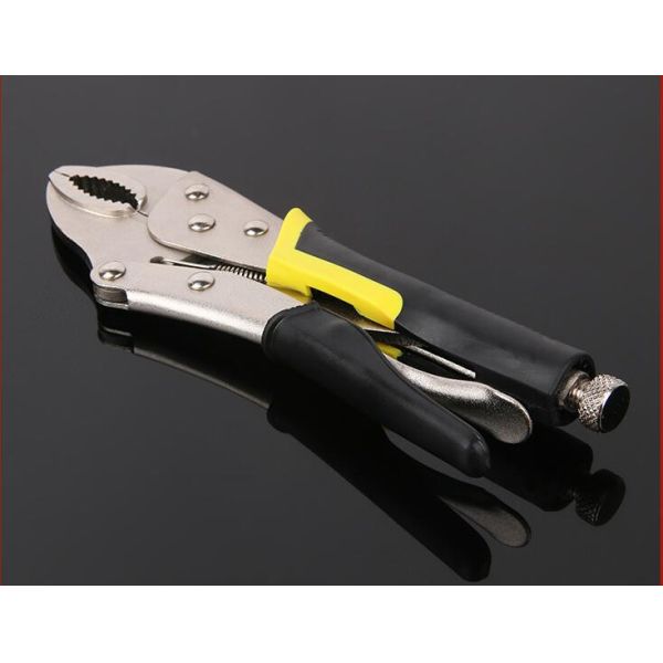 KM High Grade Round Nose Vise Grip Pliers