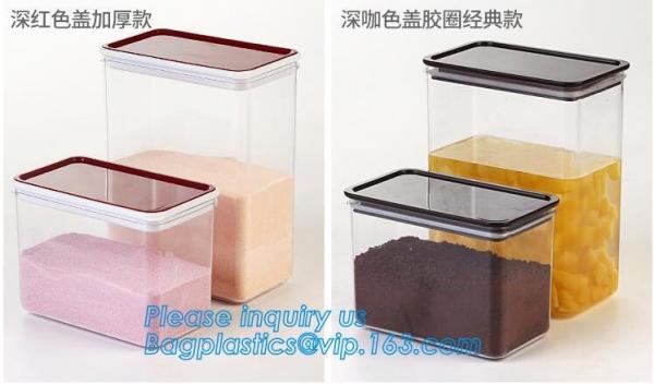 Plastic Food Container Lunch Box With 5 cells Compartments 304 Stainless Steel Bento Lunch Box Leakproof Kids and Studen
