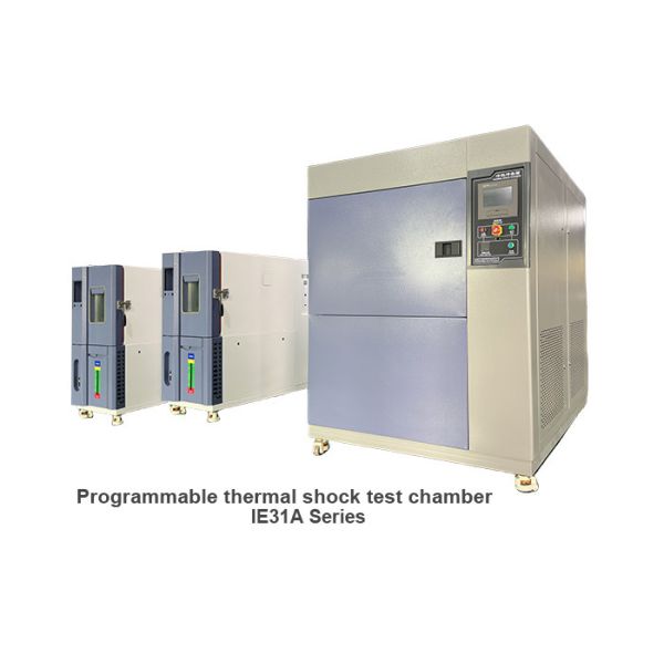 Two Slots Programmable Thermal Shock Chamber High Low Temperature Test Chamber IE31A80L AC380V 50Hz 18KW