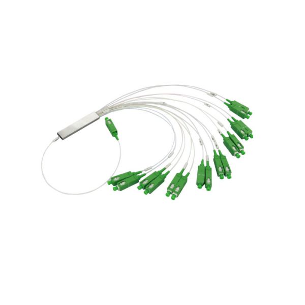 Quality 1X16 Blockless Planar Lightwave Circuit PLC SC APC PLC Splitter with Equal Ratio Output for CATV for sale