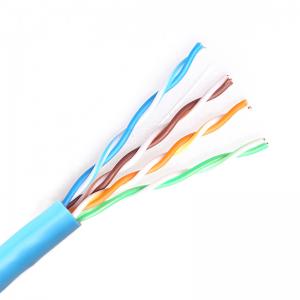  Cat5e Utp 305m Blue Bare Copper Lan Network Cable Manufactures