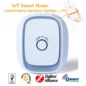  Smart IoT ZigBee Z-Wave Gas Leak Detector Control By APP Android And IOS Manufactures
