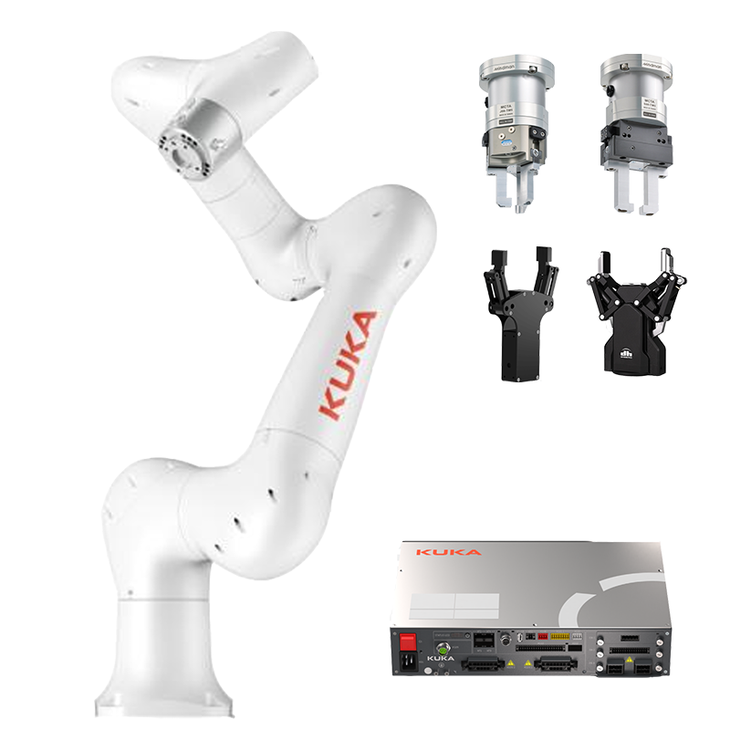 China New KUKA Iico7 6 Axis Collaborative Robot Arm PLC Assembly Glueing Palletizing Stacking Human-Machine Cooperation Robotic Arm on sale China New KUKA Iico7 6 Axis Collaborative Robot Arm PLC Assembly Glueing Palletizing Stacking Human-Machine Cooperation Robotic Arm on sale
