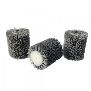  Industrial Abrasive Nylon Wheel Brush Wire Roller For Deburring Manufactures