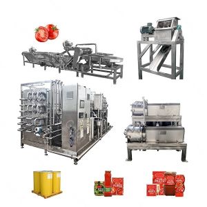  Tomato Processing Line Fruit Juice Processing Machine Solution Manufactures