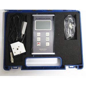 Piezoelectric 3d Xyz Three Axis Accelerometer Digital Portable With Lcd Backlit