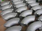 Seamless / Welded Schedule 40 Stainless Steel Pipe Fittings Bend GOST 17375-2001