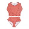 Buy cheap Professional Long Sleeve Baby Lycra Swimsuit Rear Zipper And Hook Clasp from wholesalers