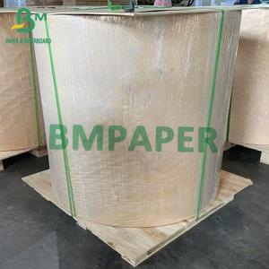  80gsm Golden Kraft Paper Rolls For Envelope Paper Express Bubble Bags 787mm 1092mm Manufactures