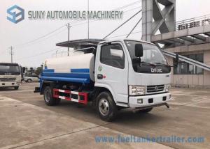  6 Wheels 6000L Water Transport Truck / Water Truck Trailer 95hp 4X2 Left Hand Drive Manufactures
