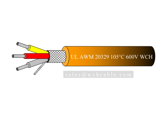 UL20329 Durable Elastomer TPE Industrial Control Cable