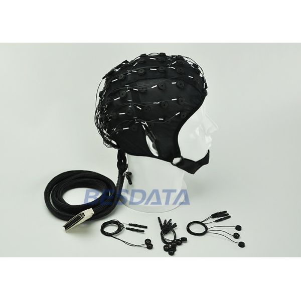 Brain Wave Monitoring Device Eeg Skull Cap With CE Certification ODM / OEM