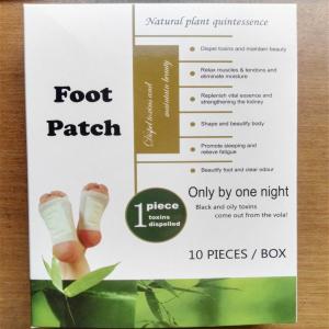  100% new material bamboo Vinegar Detox foot patch Manufactures