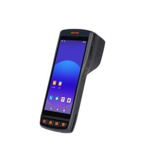  5.5 Inch Touch Screen Handheld 1D 2D bar Code Scanning NFC RFID Reader Android PDA Scanner With Built in Thermal Printer Manufactures