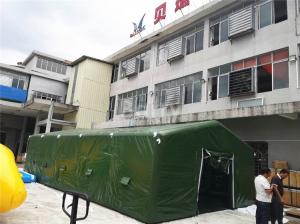  Giant Air Sealed Or Air Military Inflatable Frame Tent For Outdoor Party Or Event Manufactures