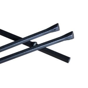 Hard Rock Mining Integral Drill Rod With Chisel Bit Head For Quarrying