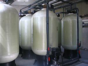 PLC Control Boiler Water Treatment System Soft Water Ion Exchange High Efficiency