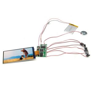 LED Backlight LCD Video Module with Customized Resolution and WMA Image Format