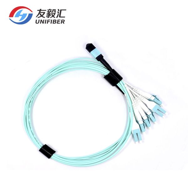 Multimode Female APC Polish 3m 10G OM3 MPO patch cable