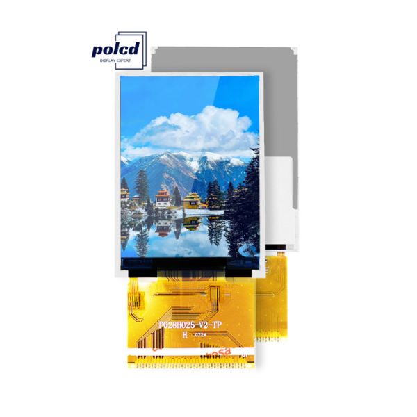 Quality Polcd RoHS 2.8 Inch HD TFT Display 8080 MCU 16 Bit Tft Lcd Display for sale