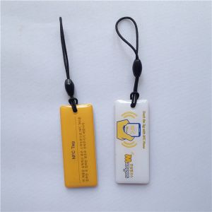 IC Epoxy Keyfob Custom Nfc Chip Rfid Proximity Epoxy Keyfobs Ring Tags With